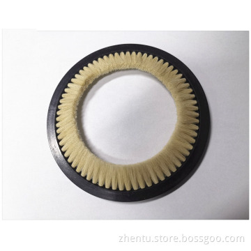 Weft accumulator feeder Brush Diameter